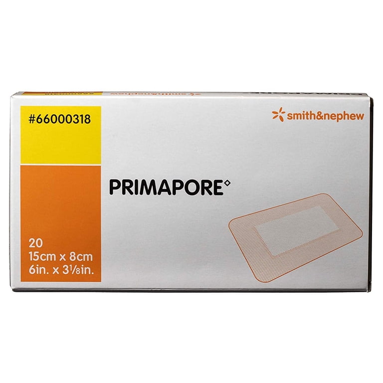 wound dressing primapore PRIMAPORE Flexible Fabric Primapore Adhesive Wound Dressings