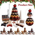thumbnail image 2 of Diy Christmas Quilted Fabric Tree Kit,Holiday Patchwork Sewing Craft Set for Adult & Beginner,Handmade Tabletop Christmas Tree Holiday Decor Mantel Table Office Display,Gift for Quilting Lovers, 2 of 8