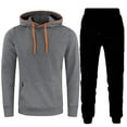 thumbnail image 1 of Cameland Womens 2-Pieces Sweatsuits Fall Winter Hoodie Sweatpants Tracksuits Solid Color Casual Sets for Jogging Workout, 1 of 6