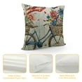 thumbnail image 4 of Fenyluxe  4th of July America Flag Bicycle Throw Pillow Cover,Patriotic Pillows Independence Memorial Day Cushion Case for Sofa Couch White, 4 of 5