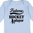 thumbnail image 4 of Inktastic Future Hockey Player Baby Boy Boys Long Sleeve Baby Bodysuit, 4 of 5