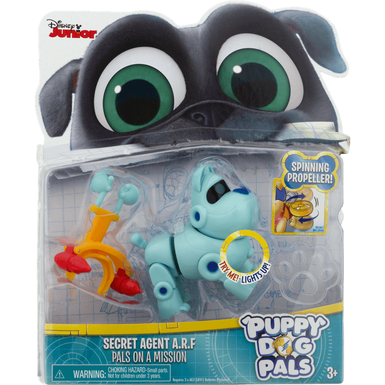 Puppy Dog Pals Light up Pals On A Mission A.R.F. with Amplifer