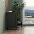 thumbnail image 5 of Eclife 12" Freestanding Bathroom Cabinet with 3 Drawers, Black, 5 of 9