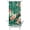 Palm Leaf, variant on Summer Shower Curtain Hawaiian Floral Waterproof Bathroom Drapes 36x72 Inch Machine Washable Quick Dry with Metal Grommets