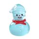 thumbnail image 1 of Adorno Navideño de Muñeco de Nieve de Resina Brillante para Escritorio | Bonita Figura con Sombrero y Bufanda Roja | Adorno Navideño Que Brilla En La Oscuridad | Decoración Duradera para Mesas Pequeñ, 1 of 2