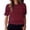 Red#9527, variant on CONZONE Womens Summer T-Shirts Short Sleeve T Shirts for Women Casual Crew Neck Striped Lightweight Tees Soft Cozy Athletic Tops