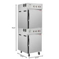 thumbnail image 3 of 8-Pan Full-Size Commercial Cook And Hold Oven 3,000W/240V in Stainless-Steel (KM-CCAH3-2D), 3 of 10