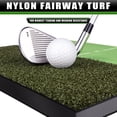 thumbnail image 4 of Alfombrilla de golf CHAMPKEY Heavy-Duty con retroalimentación de trayectoria de balanceo, 4 of 7