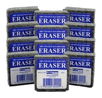 Flipside Dry Erase Felt Student Erasers, 2 x 2 Inches, Pack of 12
