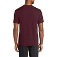 thumbnail image 2 of Plus Size Route US 50 Graphic Men's Fan Port & Company Performance Blend Crew Neck T-Shirt - Athletic Maroon XL, 2 of 2