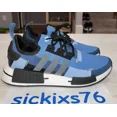 thumbnail image 2 of Ad-id-as NMD_R1 x Pharrell 'Focus Blue Ambient Sky' Size 7.5/EUR 40 2/3 [GW5033], 2 of 6