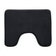 thumbnail image 2 of Alfombrilla de Baño de Espuma Suave En Forma de U, 40X50 Cm | Absorbe El Agua | Antideslizante | Gruesa | Lavable a Máquina | Color Negro Oscuro | Estilo Moderno | Felpa de Espuma | 100G | Paquete de, 2 of 6