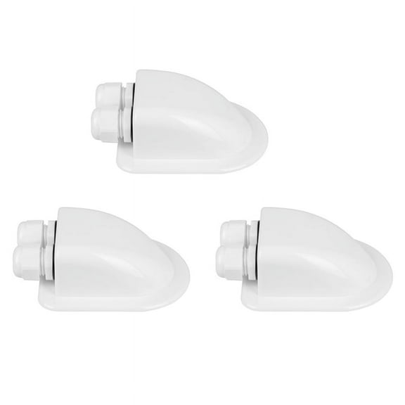 3X Roof Wire Entry Gland Box Solar Panel Cable Motorhome Caravan Boat-A,3x Roof Wire Entry Gland Box,White