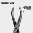 thumbnail image 5 of Revlon Slant Tip Scissor Grip Tweezers for Precise Hair Removal, Comfortable Control Handle, 1 Count, 5 of 7