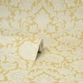 thumbnail image 3 of Brewster Home Fashions Brewster Bamburg Mustard Floral Wallpaper, 3 of 6