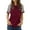 Wine, variant on Women's Short Sleeve Maternity Nursing Shirt for Breastfeeding