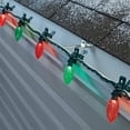 thumbnail image 4 of Lumières de Noël à Clip Rapide C9 LED / Clip Intégré / 24 Ampoules Rouges et Vertes / 16 Pieds de Brin, 4 of 6