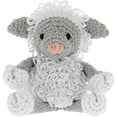 thumbnail image 1 of Hoooked Kit de Fils de Lewy d'Agneau W/Eco Brabante Fil-Blanc & Gris, 1 of 1