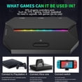 thumbnail image 4 of Convertidor de interruptor G6L para consola Xbox PS4, convertidor de gamepad a teclado y mouse, juego de 4 piezas, color negro, 4 of 4
