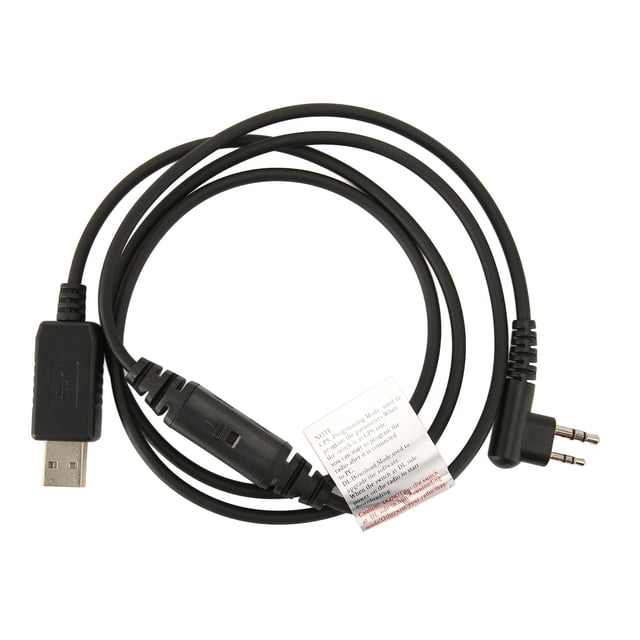 Cable de programación Walkie Talkie Radio bidireccional PC76 Cable de escritura de frecuencia para Hytera TD500 TD520 TD560 BD500 BD510 BD610
