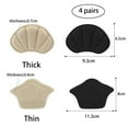 thumbnail image 5 of 4 pares de insertos de zapatos premium TUNC protectores de talón para mejor calce Sencillez, 5 of 5