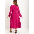 thumbnail image 2 of June & Vie Women's Plus Size Empire Waist Dress, 2 of 6