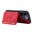 thumbnail image 3 of ELEHOLD Leather Case for iPhone 14 Pro Max Wallet Card Holders Magnetic Clasp Stand Function Full Body Shockproof Protection for iPhone 14 Pro Max 6.7 inch, Red, 3 of 7