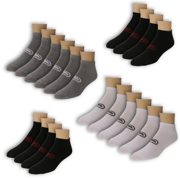 Ecko Unltd. 10 Pair Men's Low Cut Athletic Socks, Flatknit Casual No Show Sneaker Sport Socks, Everyday Socks