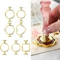 thumbnail image 3 of Craft Tools Round Metal Wax Seal Mold 1 Inch Heat-Resistant Reusable for Wedding Invitations Envelopes Cards Packaging Decoration, 3 of 5