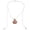 light brown, variant on Vintage Liquor Flask Pendant Necklace with Adjustable Slide Knots Flagon Pendant Jewelry for Ethnic Fashion