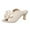 White, variant on HAOTAGS Heels for Women,Casual Slip On Peep Toe Dress Shoes White