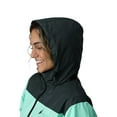 thumbnail image 6 of Frogg Toggs River Toadz Rain Jacket with Set-In Sleeves, Waterproof Rain Gear for Women, Seafoam/Gray, Size S/M, 6 of 8