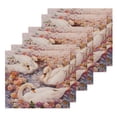 thumbnail image 3 of BZSMCE Towel Cotton Face Towel Soft Hand Towels Fashion Swan Serenade Pattern, 3 of 9
