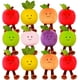thumbnail image 1 of PELIUCHERIA - Peluches de Frutas Sonrientes, Diferentes Tamaños y Colores (Frutitas 12 pz Surtidas, 12, Unidades), 1 of 5