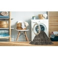 thumbnail image 2 of Ahgly Company Machine Washable Indoor Rectangle Abstract Khaki Green Area Rugs, 2' x 3', 2 of 7
