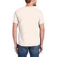 thumbnail image 3 of Hanes Men Beefy-T Heavyweight Cotton Crew Neck T-Shirt, Short Sleeve, Natural, 1-Pack, Sizes S-3XL, 3 of 5