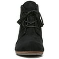 thumbnail image 4 of Dr. Scholl's Dakota Women's Boots Black Microfiber Suede Size 8 W, 4 of 8