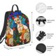 thumbnail image 2 of Fotbe Stained Glass Cat Art Mochila Ligera para Hombres y Mujeres - Duradera y Resistente al Agua, Ideal para Escuela, Trabajo, Viajes y Uso Diario, 2 of 7