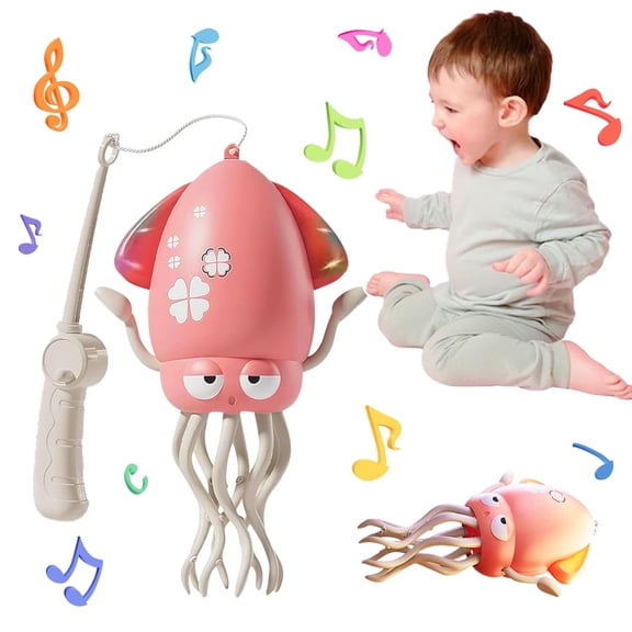 Infant Tummy Time Toys 6-12 Months, Dancing Music Crawling Toys for 1 Year Old Baby Boy Girl Gifts