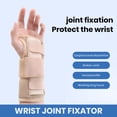 thumbnail image 4 of CSChome Sprained Wrist Compression Brace Sprained Wrist Brace Breathable Adjustable Left Right Hand Arthritis Pain Relief Wrist Support, 4 of 7