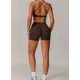 thumbnail image 2 of Conjuntos de entrenamiento for mujer, 2 piezas, sujetador deportivo, camiseta sin mangas, polainas de cintura alta, gimnasio, Yoga, ropa activa, Top de entrenamiento for mujer, 2 of 6