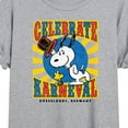 thumbnail image 3 of Peanuts - Snoopy Celebrate Karneval - Women's Oversized T-Shirt, 3 of 6