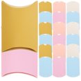 thumbnail image 1 of 100pcs Wedding Candy Box Pillow Favors Box Party Treats Box Wedding Supplies, 1 of 8