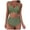 Army Green, variant on Pisexur Women's Push Up Bathing Suits Ruched Swimsuits Halter Bandage Two Piece Bikini High Waisted Bikini