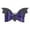 Purple, variant on Bradem Glitter Bat Hair Bow Clips Halloween Goth Barrettes,For Baby Girls & Toddlers