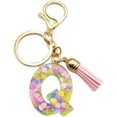 thumbnail image 1 of Letter Keychain,26 Letters A-Z Decorative Letter Keychain,Name Keychain for Women Girls Men Teenager Gift, 1 of 2
