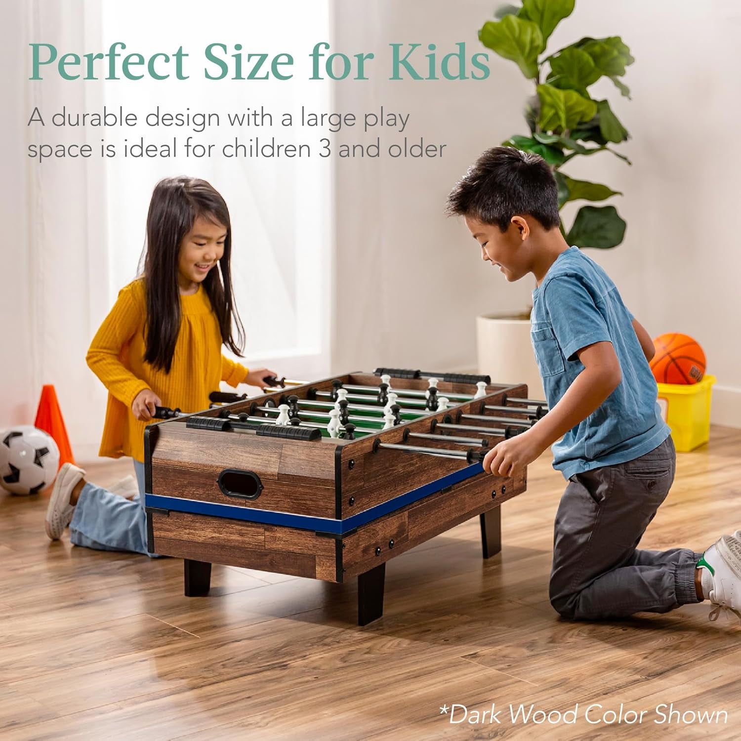 WLTER Multi-Game Table Series – Interactive 4-in-1 and 11-in-1 Game Tables for Kids with Foosball, Air Hockey, Billiards, Ping Pong & More | Childrens, for Home, Play Room, Rec Room