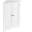 White, variant on Giantex 3-Shelf Corner Cabinet, Freestanding Bathroom Floor Cabinet with Double Shutter Doors and Adjustable Shelf, Suitable for Bathroom, Living Room, Bedroom, Kitchen, 22 x 13 x 31.5 inches