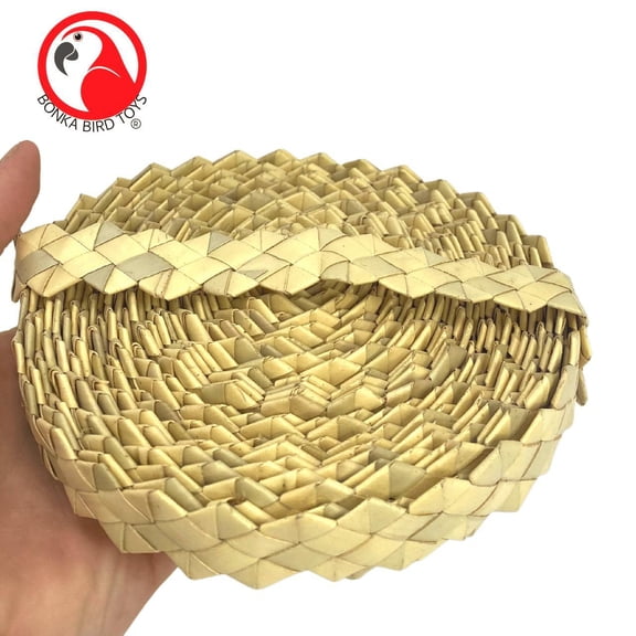 Bonka Bird Toys 3377 Palm Zig Zag Chain Roll 30ft X 3/4-Inch Craft Part Bird Toy