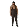 thumbnail image 2 of Frogg Toggs Men’s Rana II Bootfoot Chest Waders, PVC Waders for Fishing with Felt Outsole, Brown, Size 13, 2 of 7